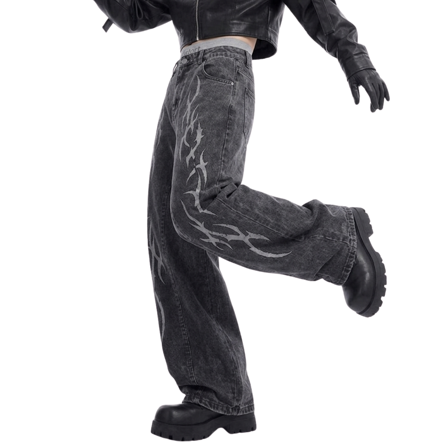 PHOBIA DENIM PANTS